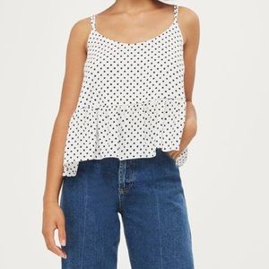 Topshop Pinspot Casual Camisole